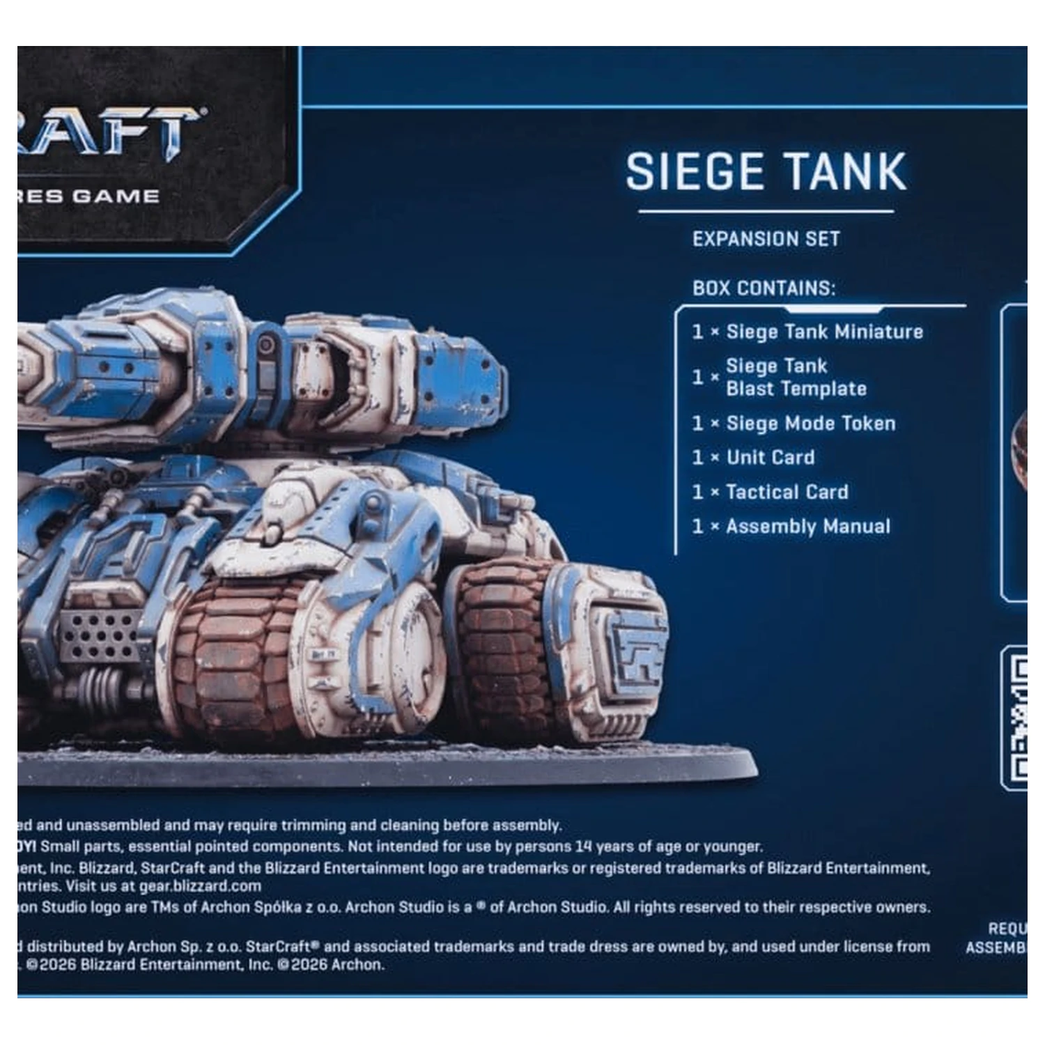 StarCraft TMG Erweiterungs-Set Terran: Siege Tank Produktfoto