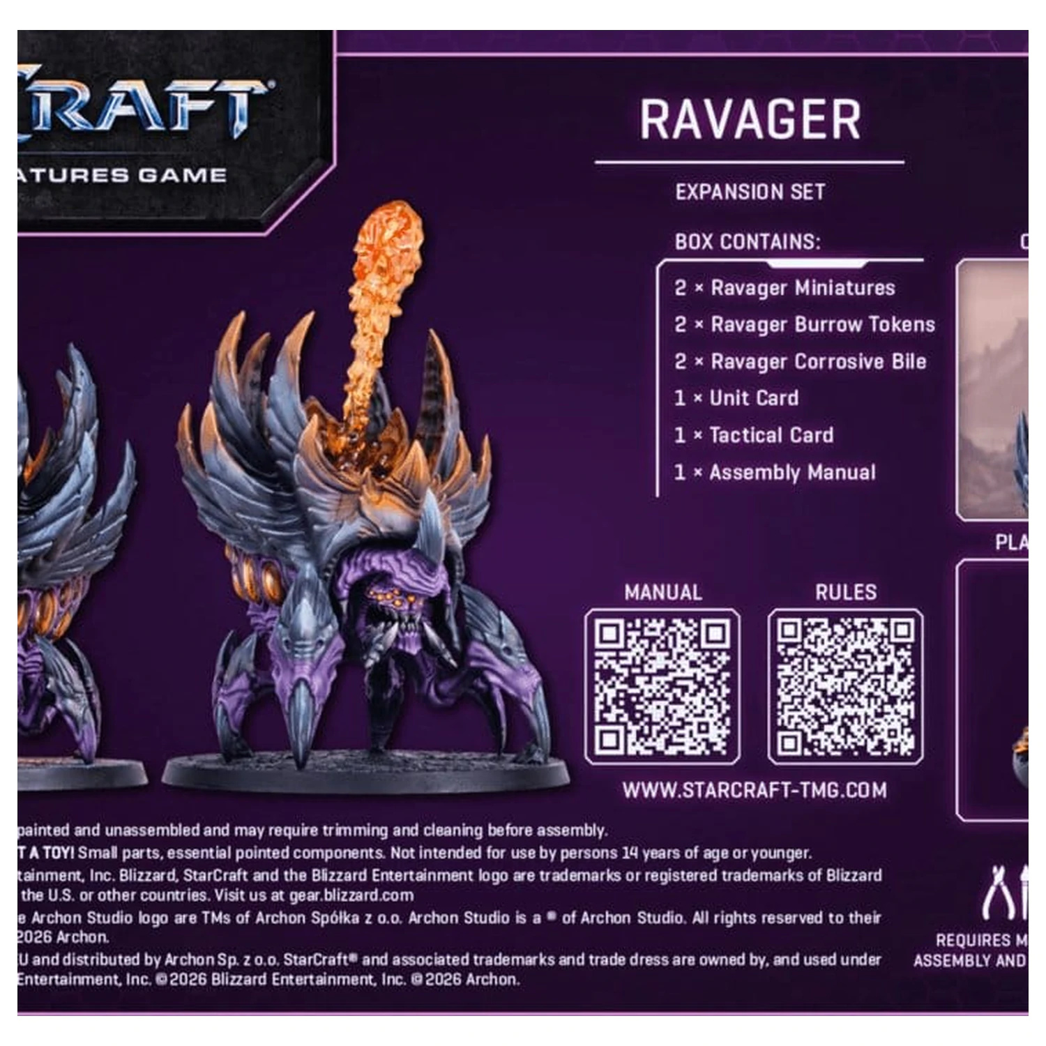 StarCraft TMG Erweiterungsset Zerg: Ravager Produktfoto
