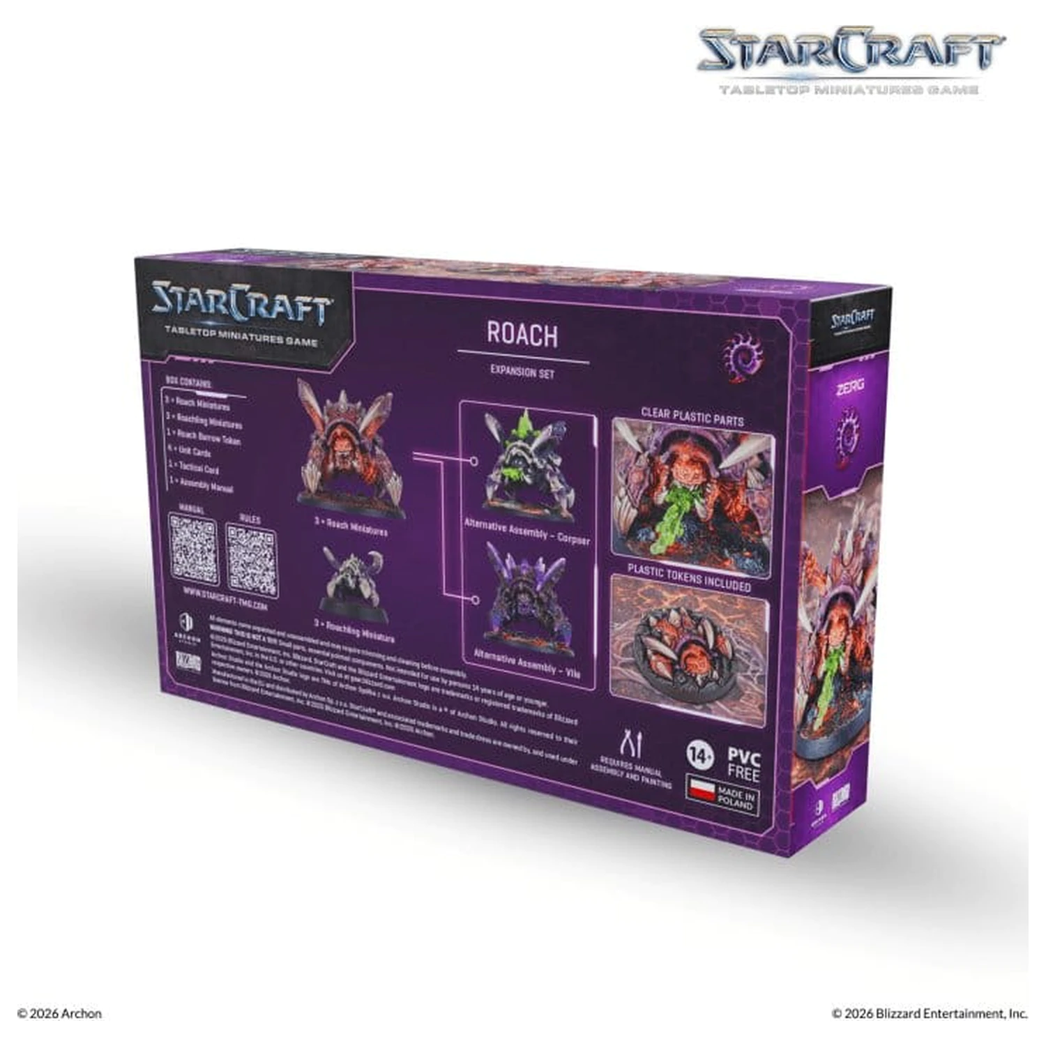 StarCraft TMG Erweiterungsset Zerg: Roach Produktfoto