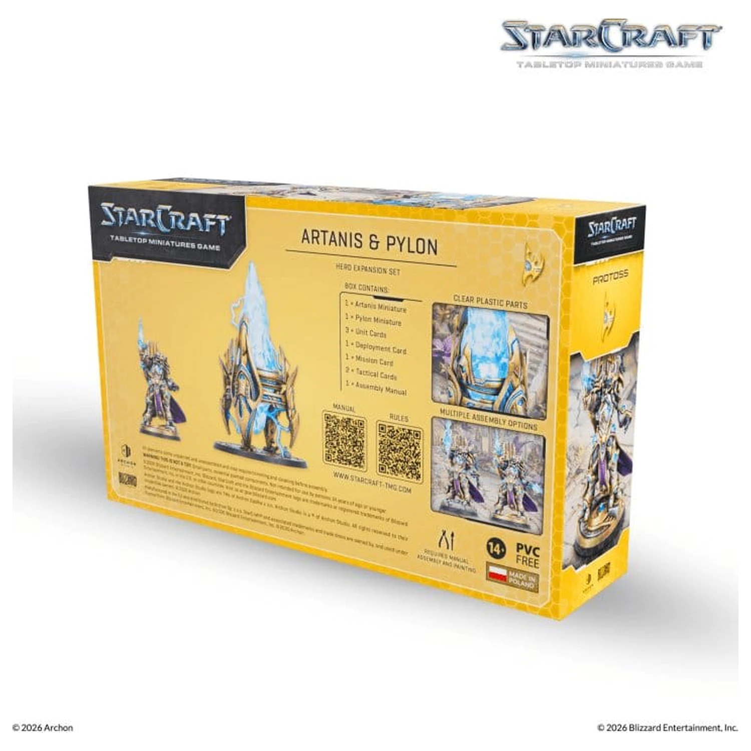 StarCraft TMG Hero Erweiterungs Set Protoss: Artanis & Pylon Produktfoto