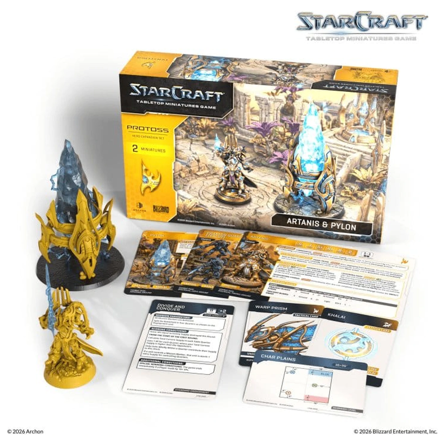 StarCraft TMG Hero Erweiterungs Set Protoss: Artanis & Pylon Produktfoto