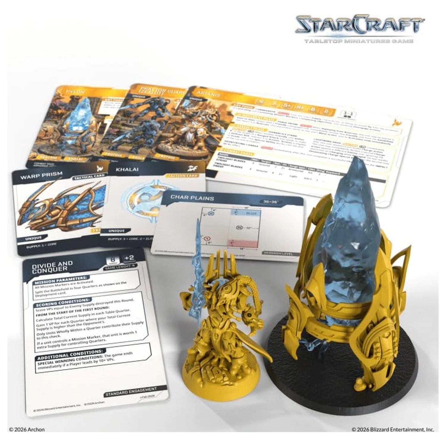 StarCraft TMG Hero Erweiterungs Set Protoss: Artanis & Pylon Produktfoto