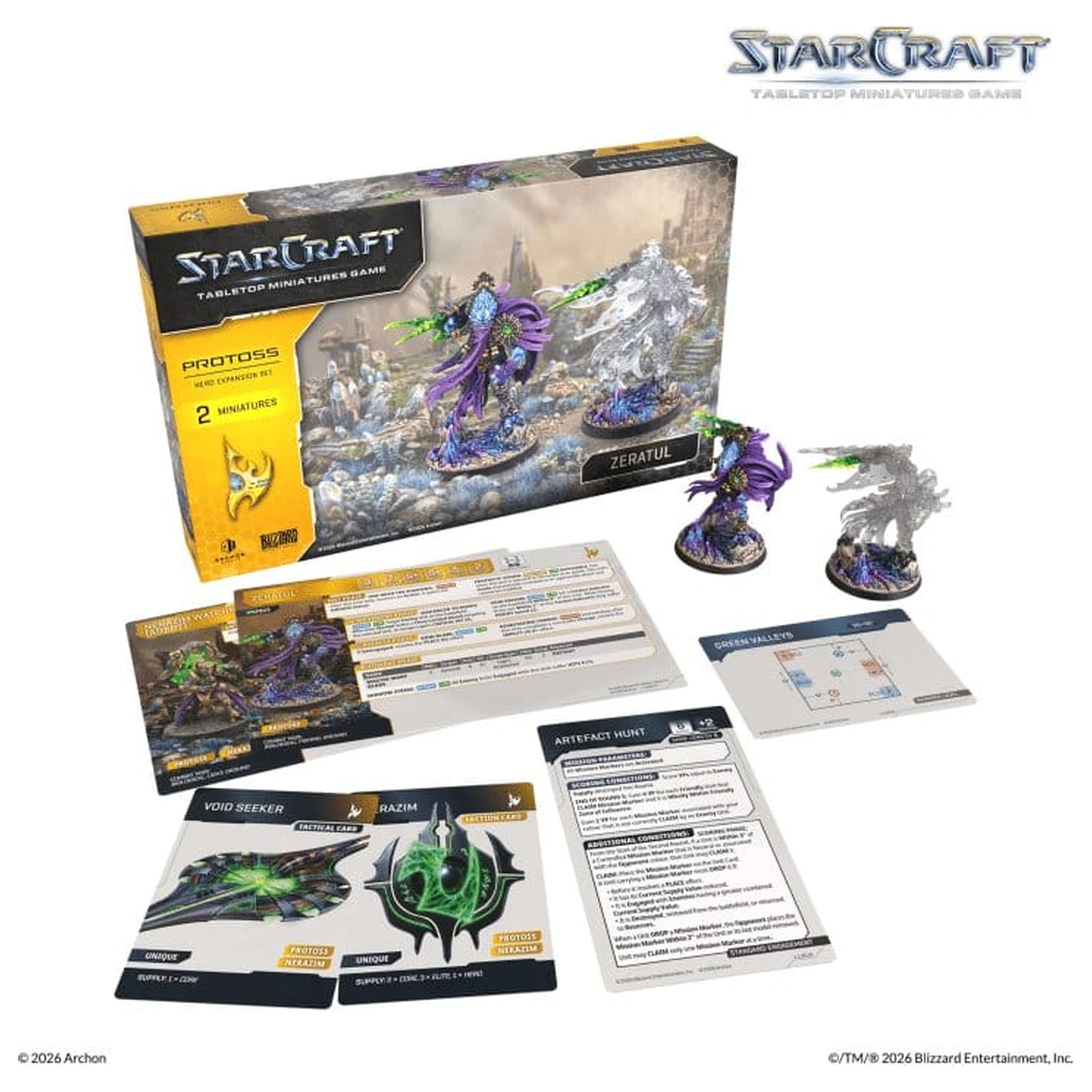 StarCraft TMG Hero Erweiterungsset Protoss: Zeratul Produktfoto