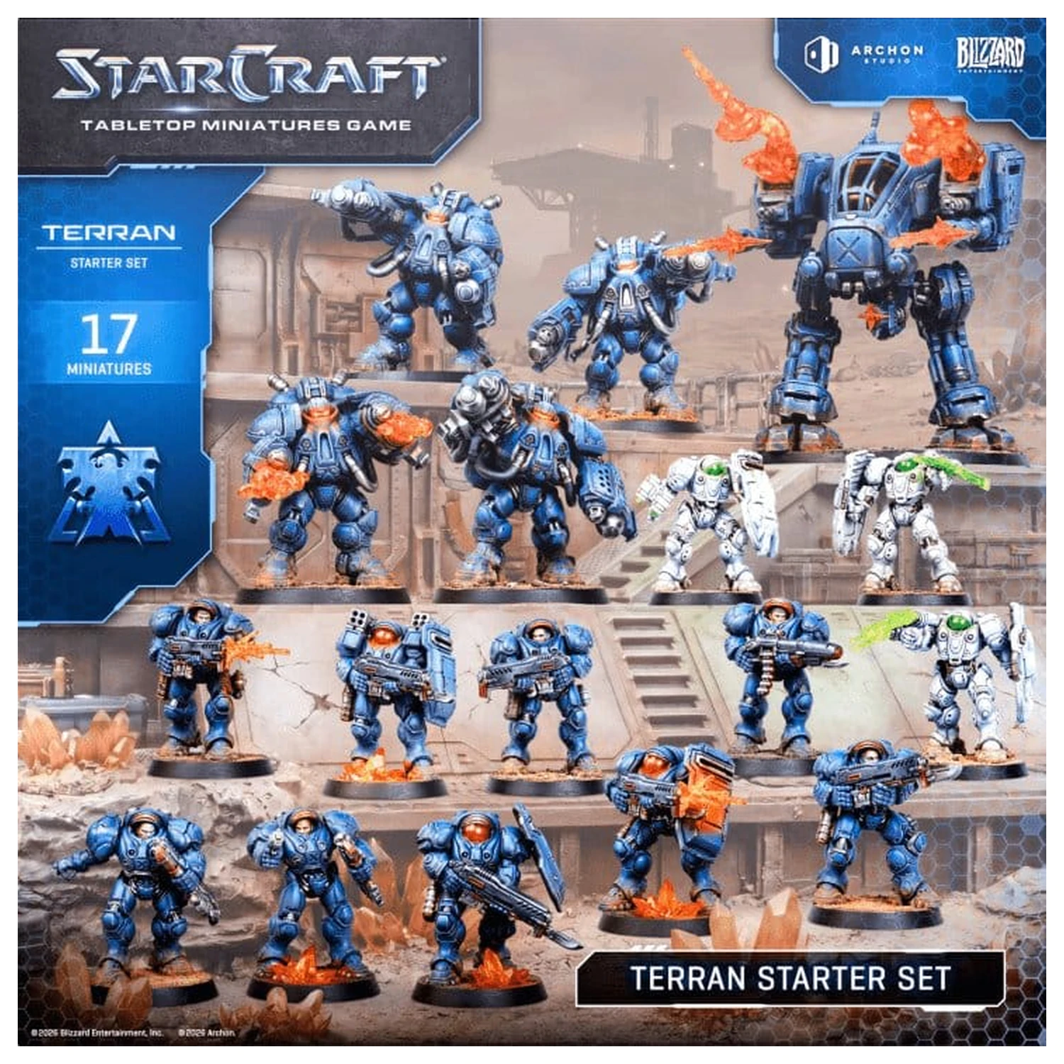 StarCraft TMG Starter Set Terraner Produktfoto