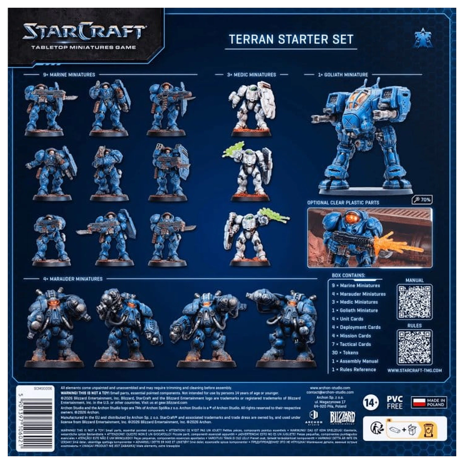 StarCraft TMG Starter Set Terraner Produktfoto
