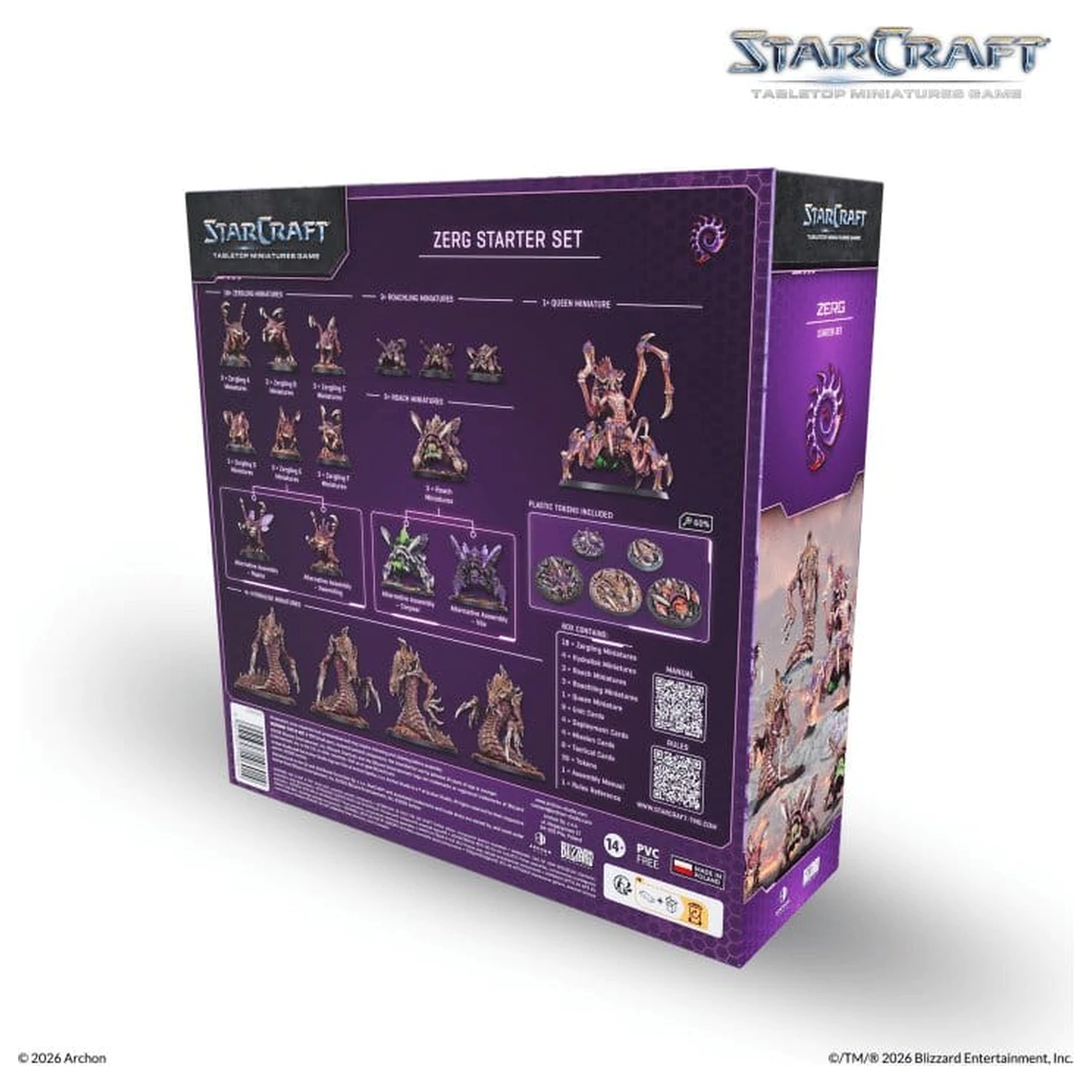 StarCraft TMG Starter Set Zerg Produktfoto