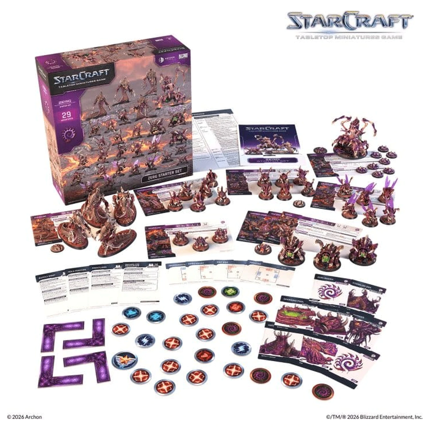 StarCraft TMG Starter Set Zerg Produktfoto