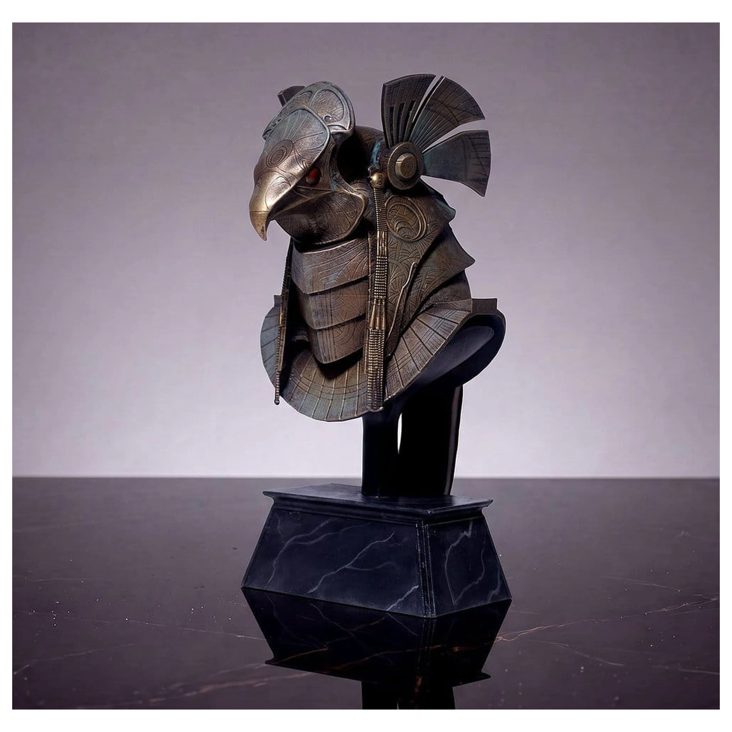Stargate Desktop Replik Helm Replik Horus Guard Helm 15 cm Produktfoto