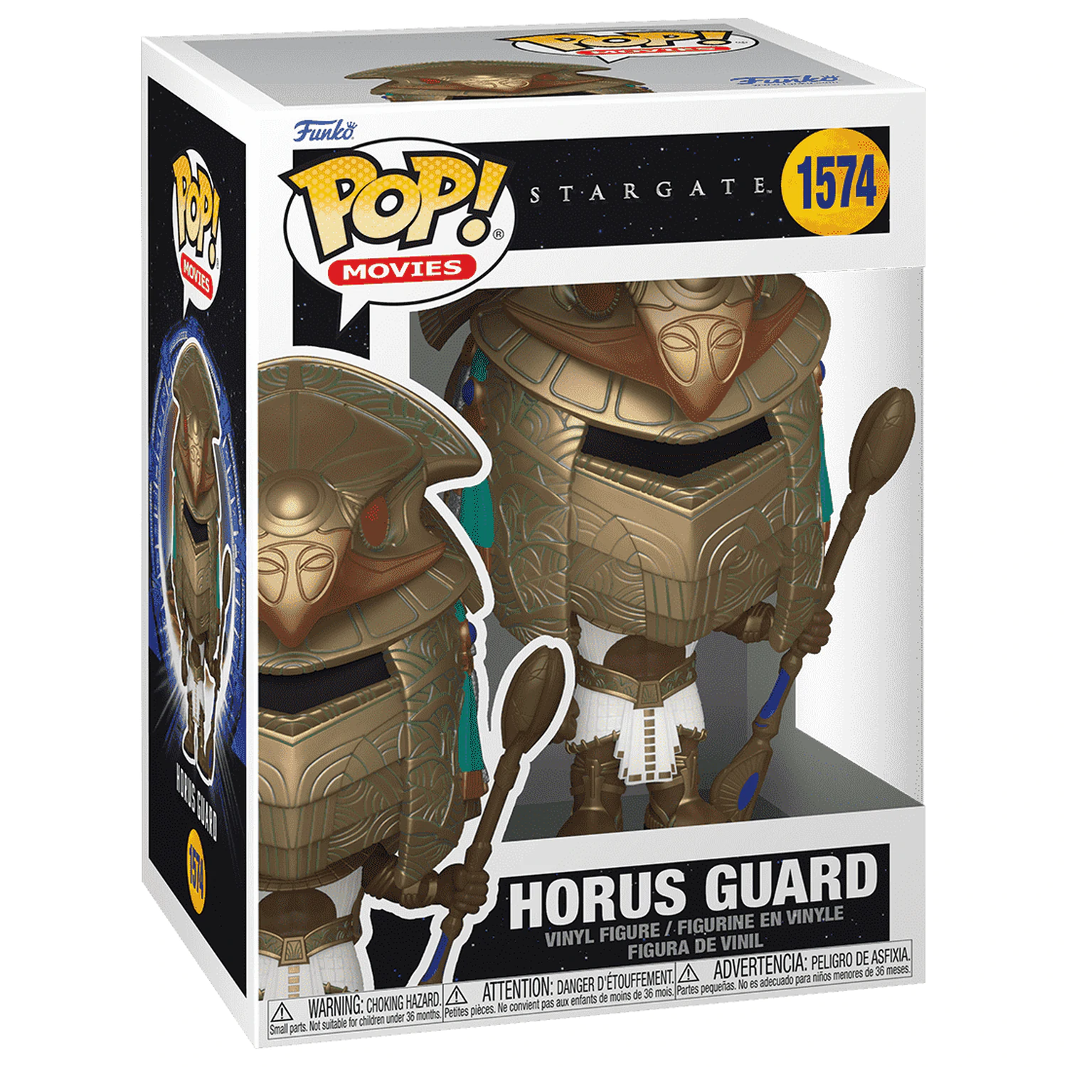 Stargate Funko POP! Movies Vinyl Figur Horus Guard MT 9 cm Produktfoto