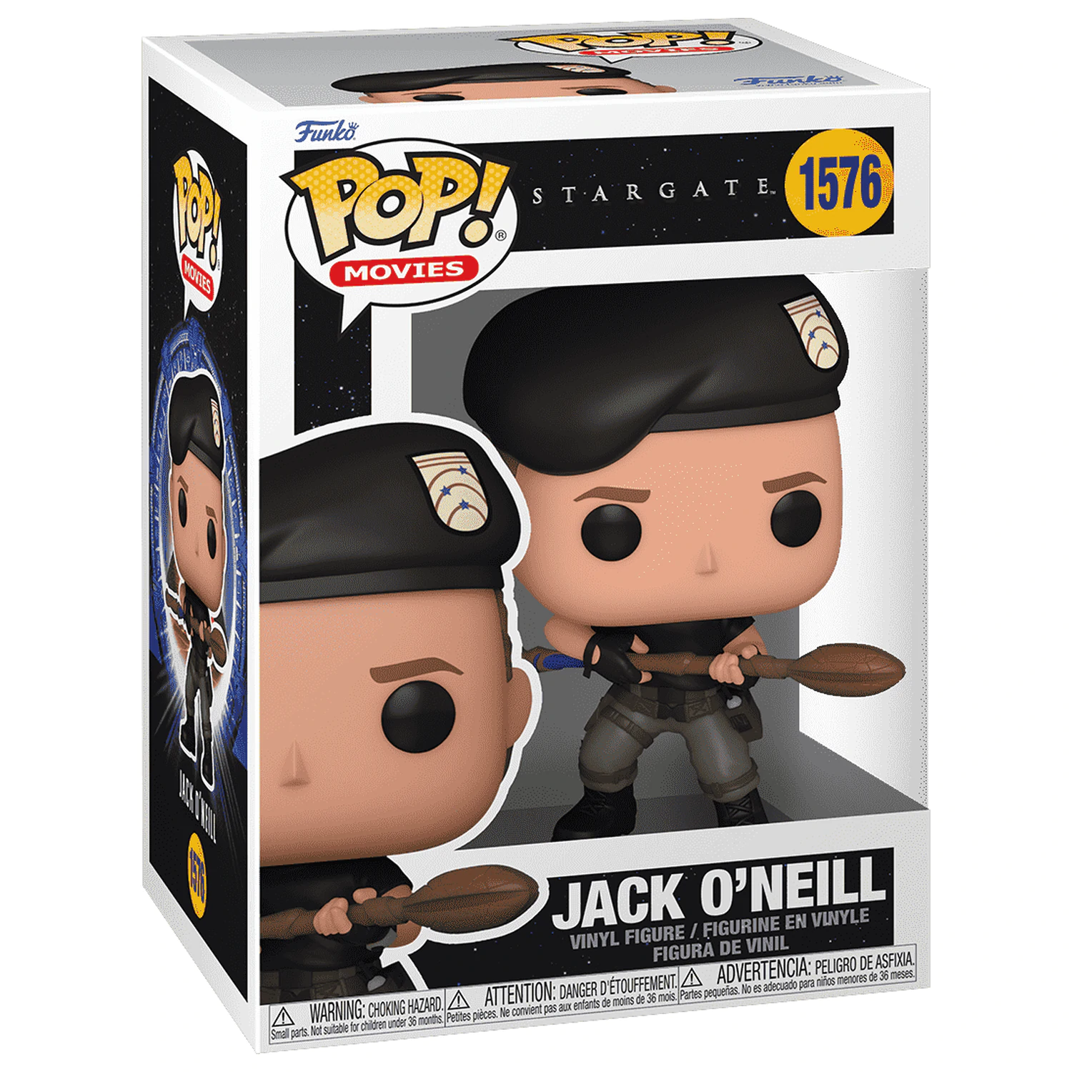 Stargate Funko POP! Movies Vinyl Figur Jack O'Neil 9 cm Produktfoto