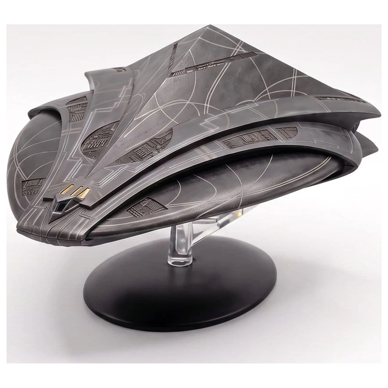 Stargate Modell Nachbildung Goa'uld Alkesh Bomber 19 cm Produktfoto