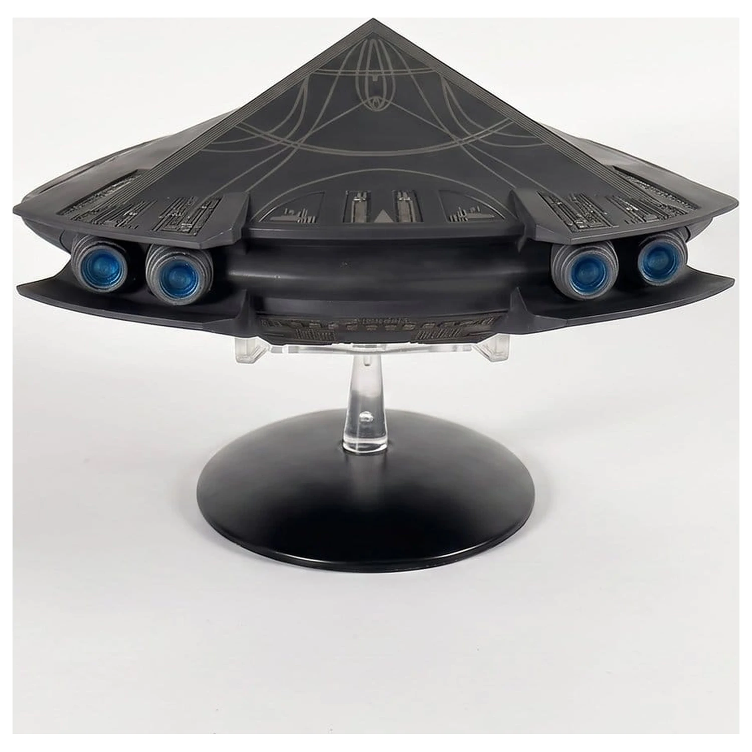 Stargate Modell Nachbildung Goa'uld Alkesh Bomber 19 cm Produktfoto