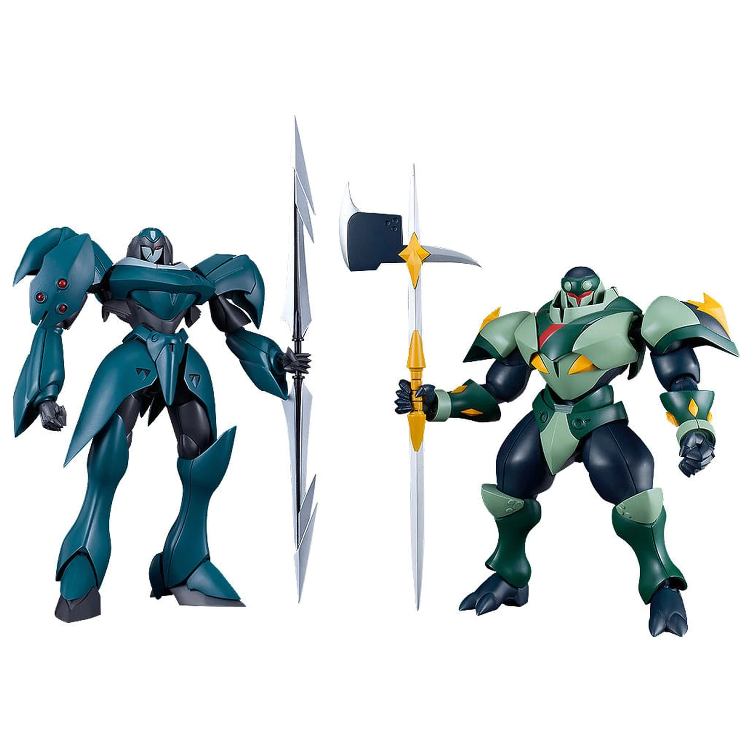 Starknight Tekkaman Blade Moderoid Plastik Modell Bausätze 2er-Pack Tekkaman Dagger & Tekkaman Axe Produktfoto