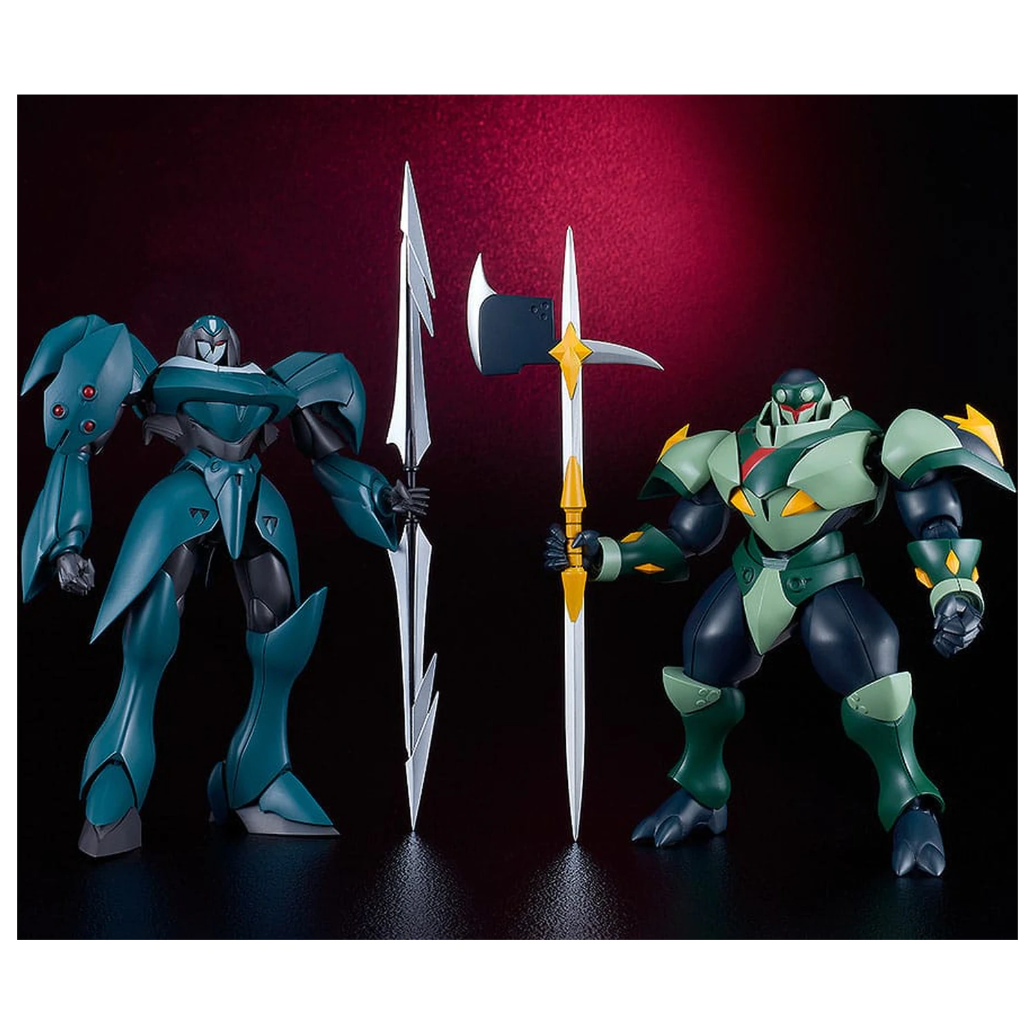 Starknight Tekkaman Blade Moderoid Plastik Modell Bausätze 2er-Pack Tekkaman Dagger & Tekkaman Axe Produktfoto