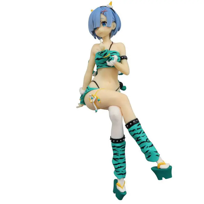 Re:Zero Noodle Stopper PVC Statue Rem Demon Costume Another Color Ver. 16 cm Produktfoto