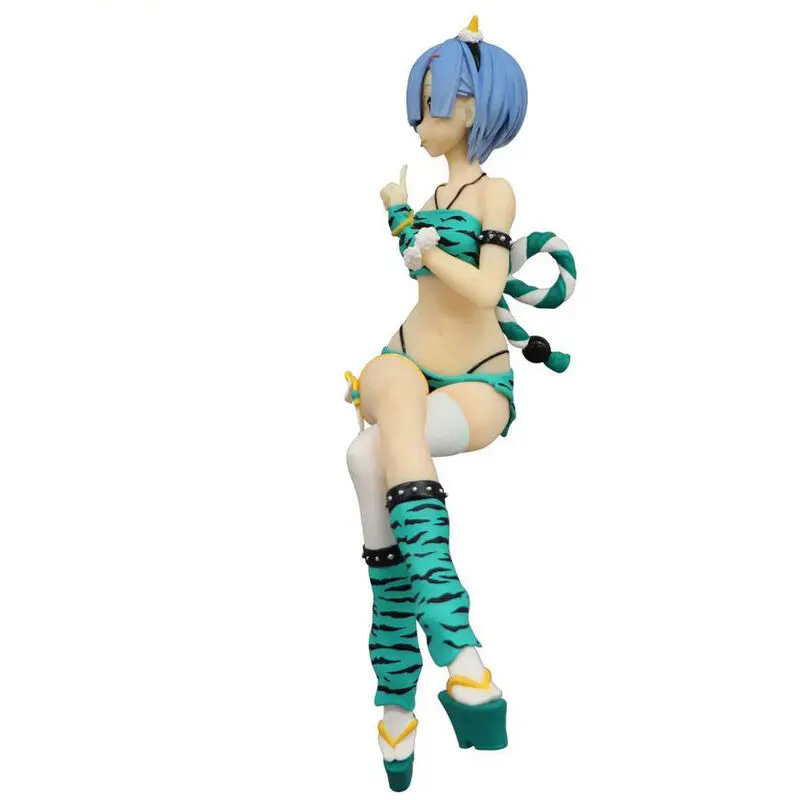 Re:Zero Noodle Stopper PVC Statue Rem Demon Costume Another Color Ver. 16 cm Produktfoto
