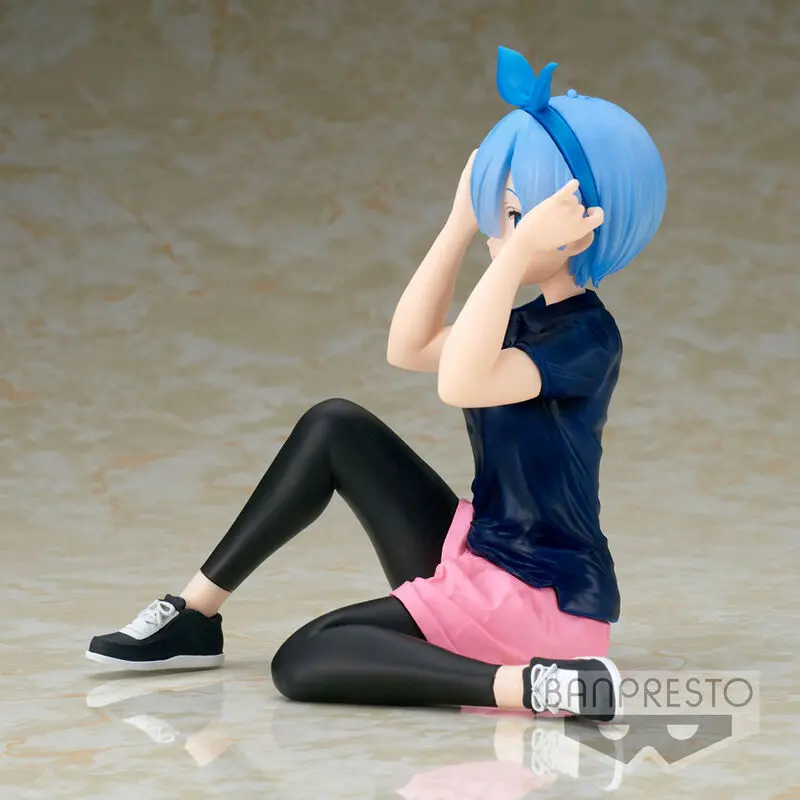 Starting Life in Another World Re:Zero Training Style Relax Rem Figur 14cm Produktfoto