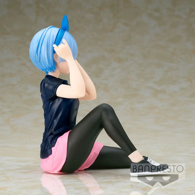 Starting Life in Another World Re:Zero Training Style Relax Rem Figur 14cm Produktfoto
