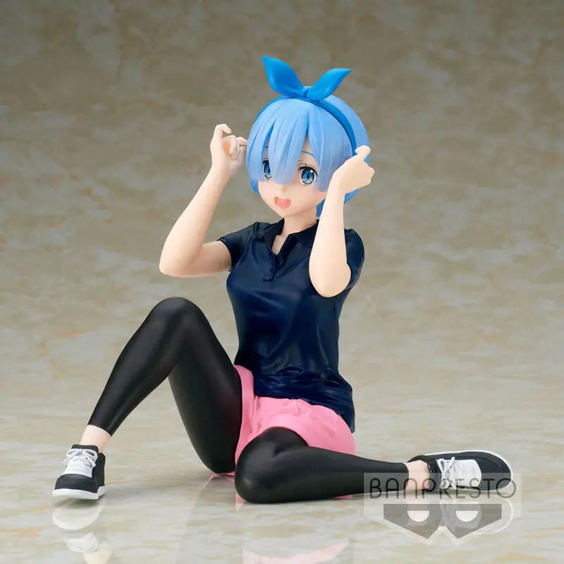 Starting Life in Another World Re:Zero Training Style Relax Rem Figur 14cm Produktfoto
