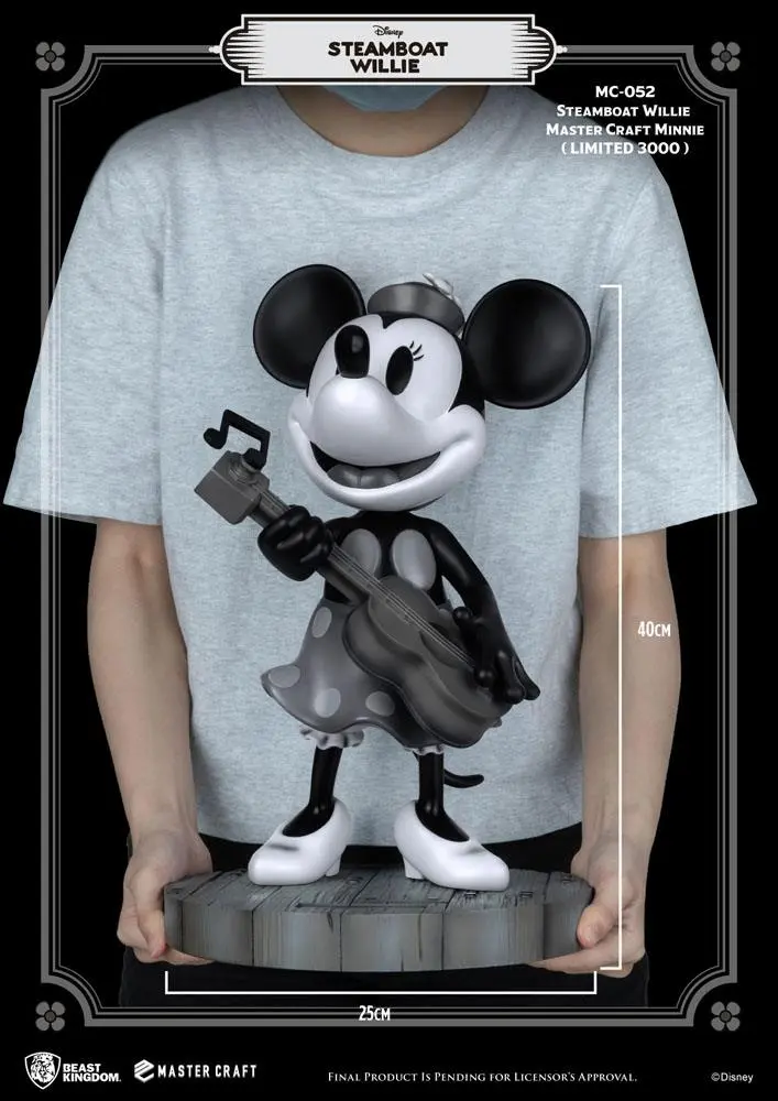 Steamboat Willie Master Craft Statue Minnie 40 cm Produktfoto
