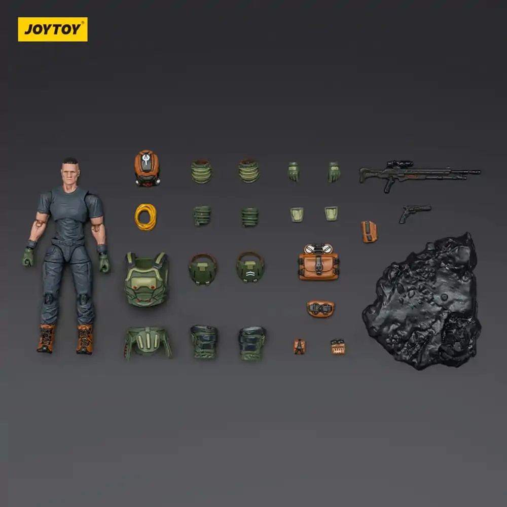 Steel Ride Corps Dark Source Actionfigur Assaulter Stephen 7 cm Produktfoto