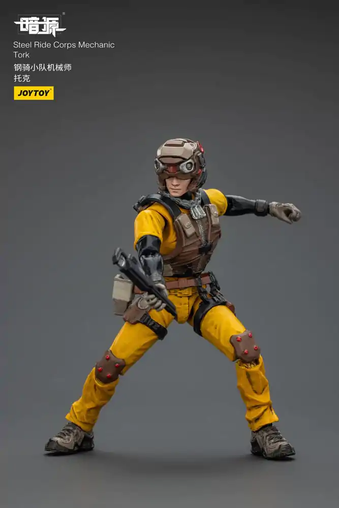 Steel Ride Corps Dark Source Actionfigur Mechanic Tork 7 cm Produktfoto