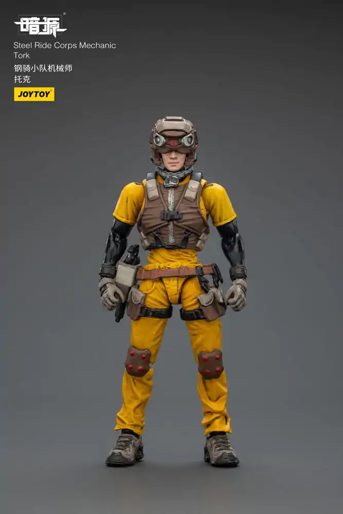 Steel Ride Corps Dark Source Actionfigur Mechanic Tork 7 cm Produktfoto