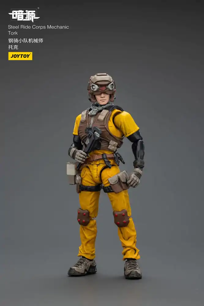 Steel Ride Corps Dark Source Actionfigur Mechanic Tork 7 cm Produktfoto