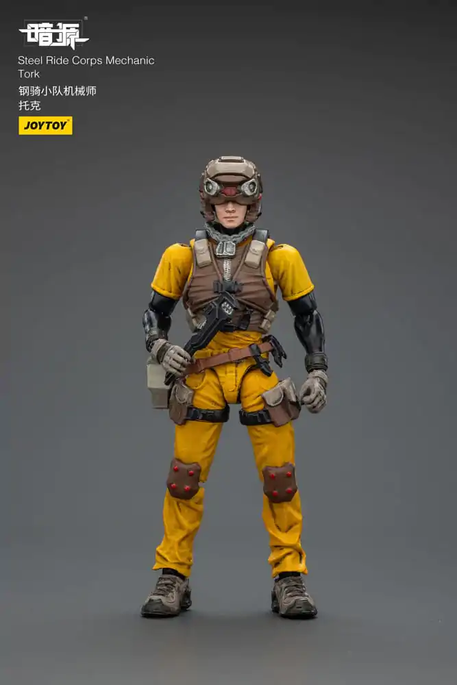 Steel Ride Corps Dark Source Actionfigur Mechanic Tork 7 cm Produktfoto