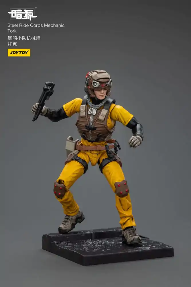 Steel Ride Corps Dark Source Actionfigur Mechanic Tork 7 cm Produktfoto