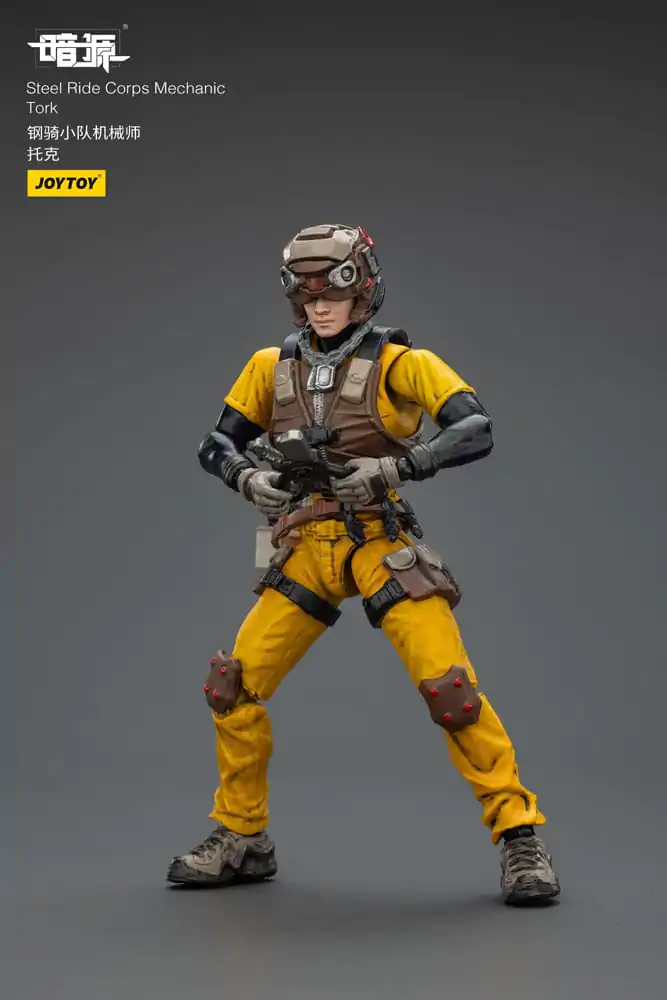 Steel Ride Corps Dark Source Actionfigur Mechanic Tork 7 cm Produktfoto