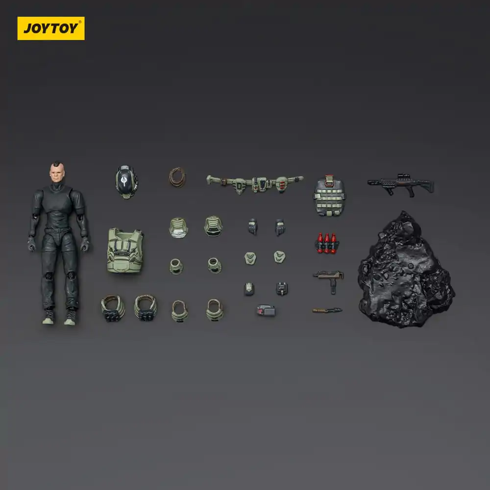 Steel Ride Corps Dark Source Actionfigur Assaulter Marco 7 cm Produktfoto