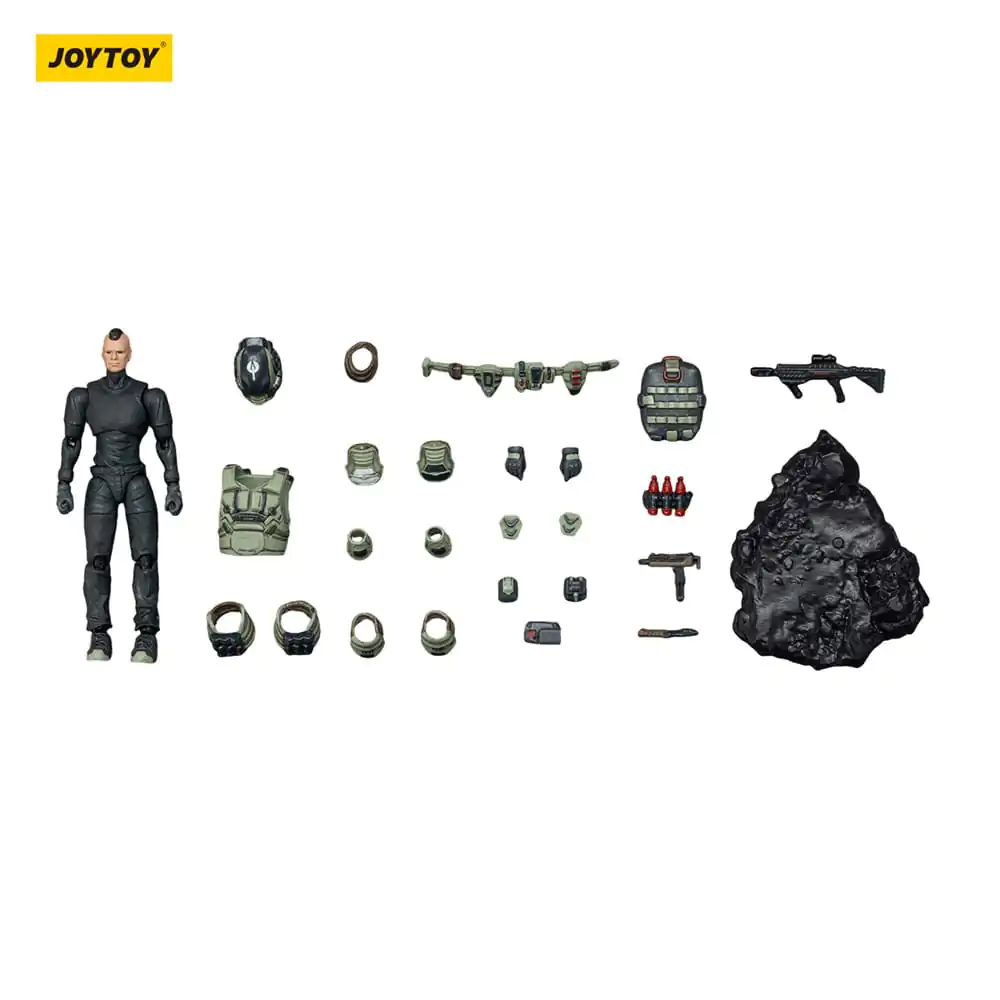 Steel Ride Corps Dark Source Actionfigur Assaulter Marco 7 cm Produktfoto