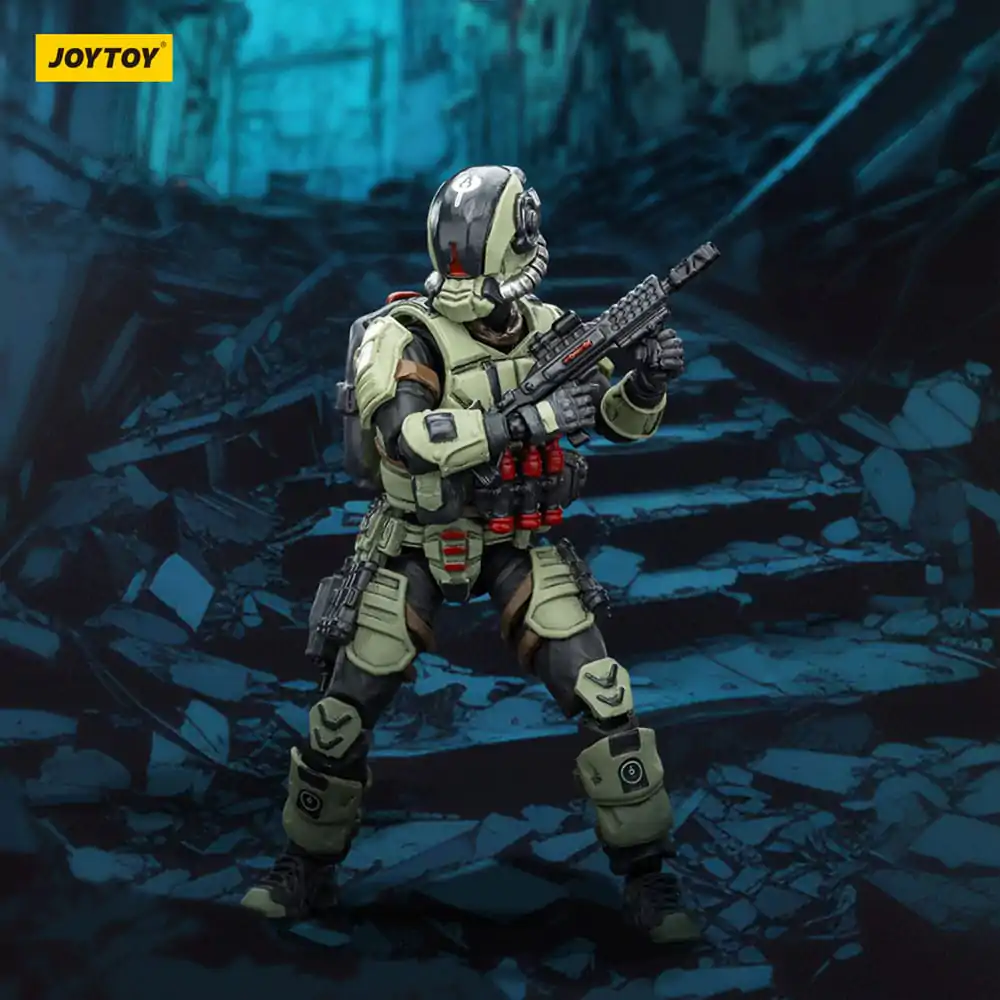 Steel Ride Corps Dark Source Actionfigur Assaulter Marco 7 cm Produktfoto