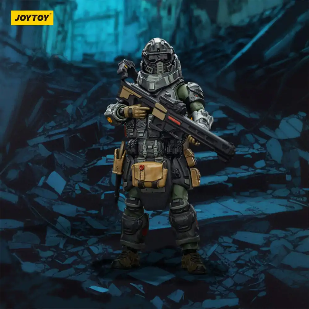 Steel Ride Corps Dark Source Actionfigur Assaulter Volok 7 cm Produktfoto