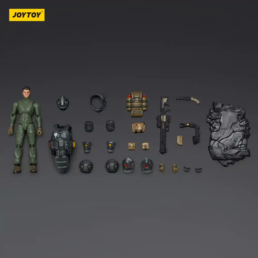 Steel Ride Corps Dark Source Actionfigur Assaulter Volok 7 cm Produktfoto
