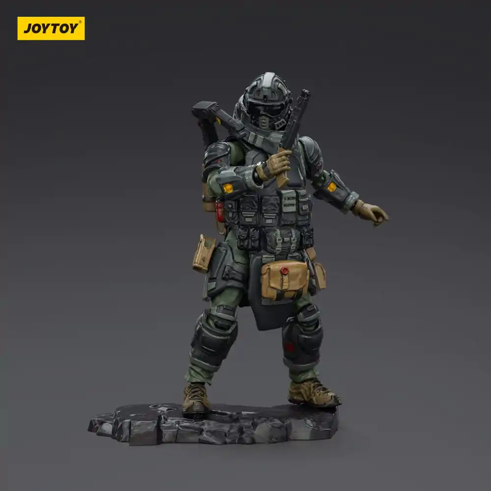 Steel Ride Corps Dark Source Actionfigur Assaulter Volok 7 cm Produktfoto