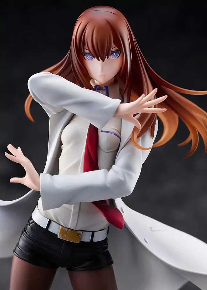 Steins Gate PVC Statue 1/7 Kurisu Makise (Lab Coat Style) 22 cm termékfotó