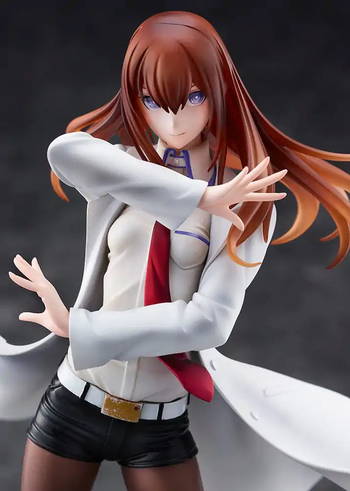 Steins Gate PVC Statue 1/7 Kurisu Makise (Lab Coat Style) 22 cm termékfotó