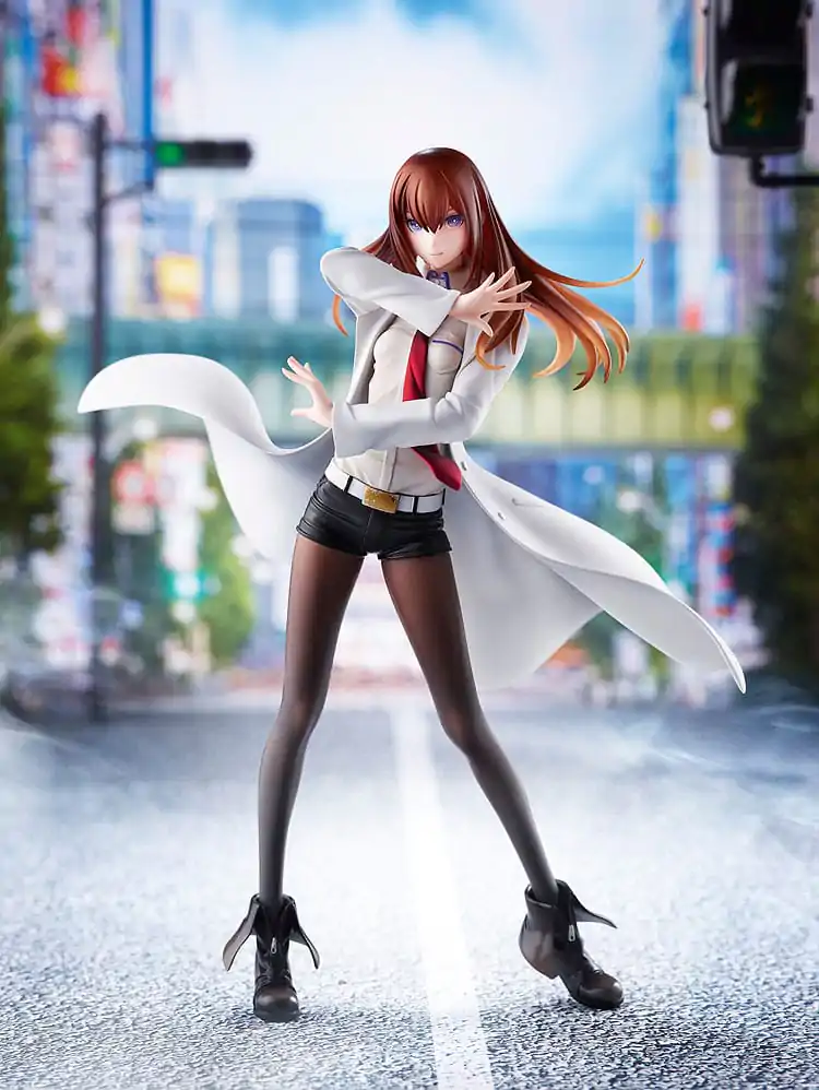 Steins Gate PVC Statue 1/7 Kurisu Makise (Lab Coat Style) 22 cm termékfotó