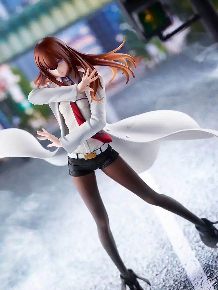 Steins Gate PVC Statue 1/7 Kurisu Makise (Lab Coat Style) 22 cm termékfotó