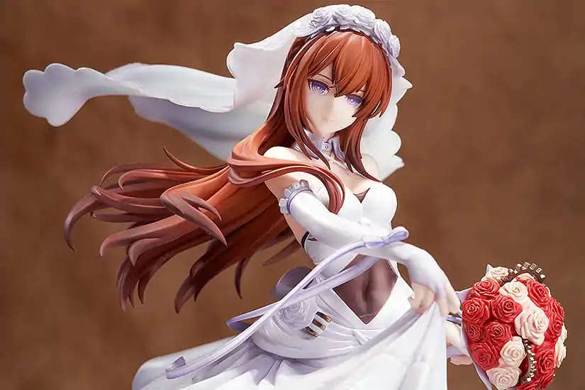 Steins Gate PVC Statue 1/7 Kurisu Makise: Wedding Dress Ver. 26 cm termékfotó