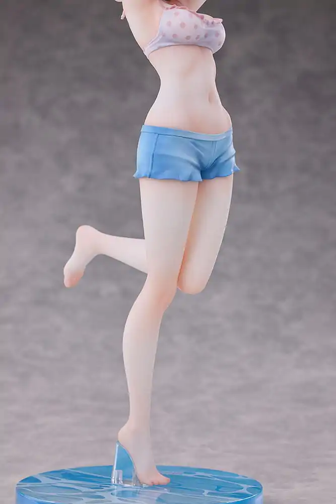 Steins Gate PVC-Statuen 3er-Pack 1/7 Suzuha Amane, Kurisu Makise, Mayuri Shiina Swimsuit Ver. Produktfoto