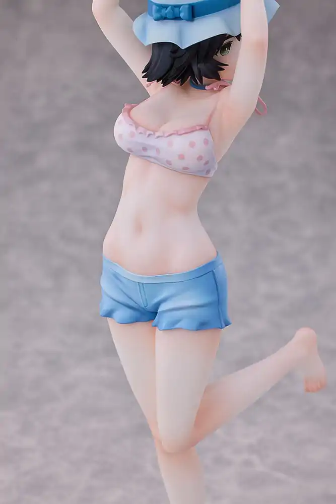 Steins Gate PVC-Statuen 3er-Pack 1/7 Suzuha Amane, Kurisu Makise, Mayuri Shiina Swimsuit Ver. Produktfoto