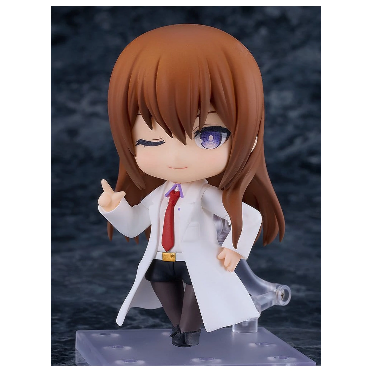 Steins Gate Nendoroid Basic Action Figur Kurisu Makise: Lab Coat Ver. 10 cm Produktfoto