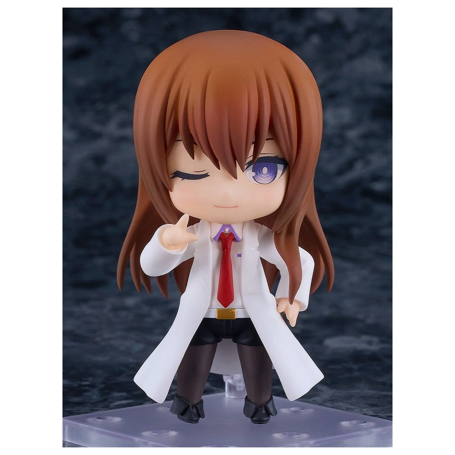 Steins Gate Nendoroid Basic Action Figur Kurisu Makise: Lab Coat Ver. 10 cm Produktfoto