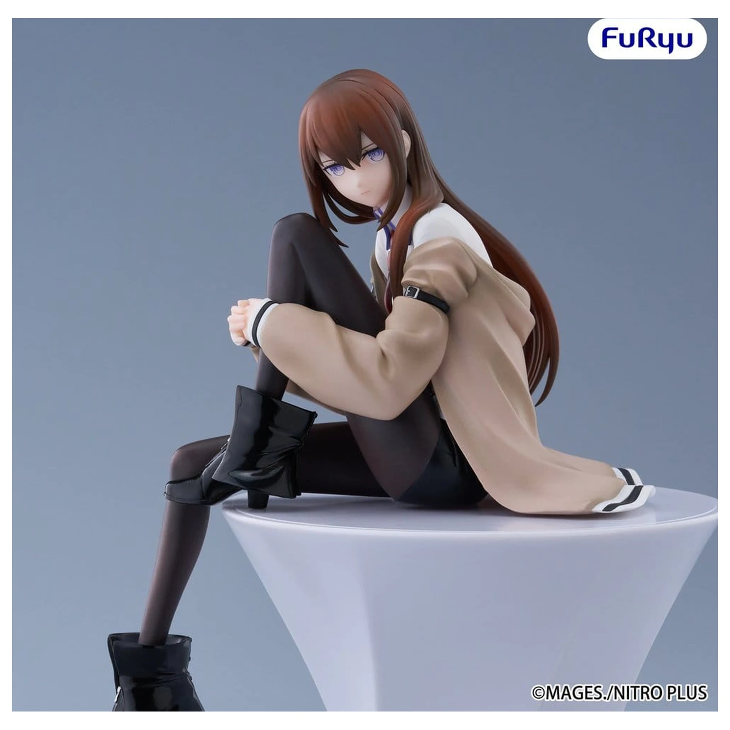 Steins Gate Noodle Stopper PVC Statue Kurisu Makise 14 cm Produktfoto