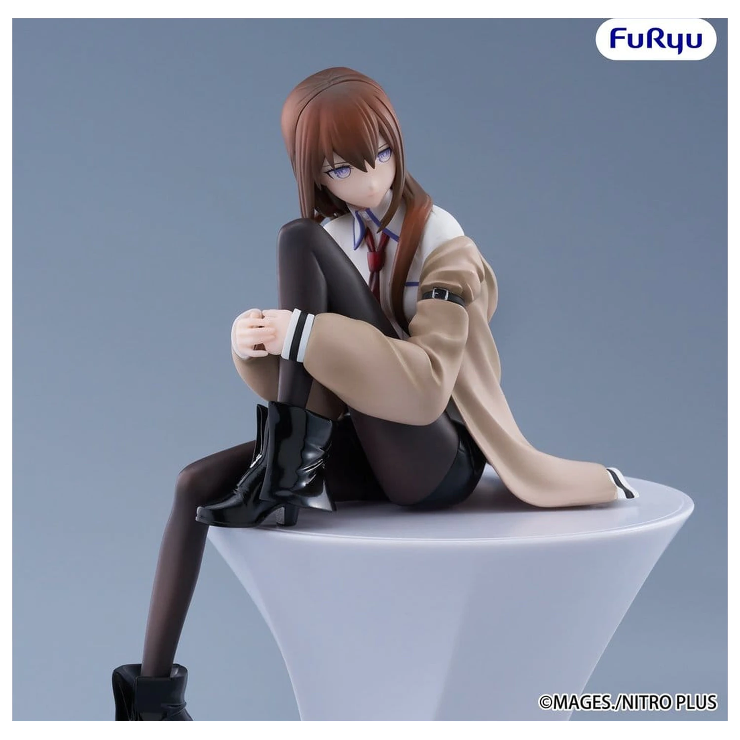 Steins Gate Noodle Stopper PVC Statue Kurisu Makise 14 cm Produktfoto
