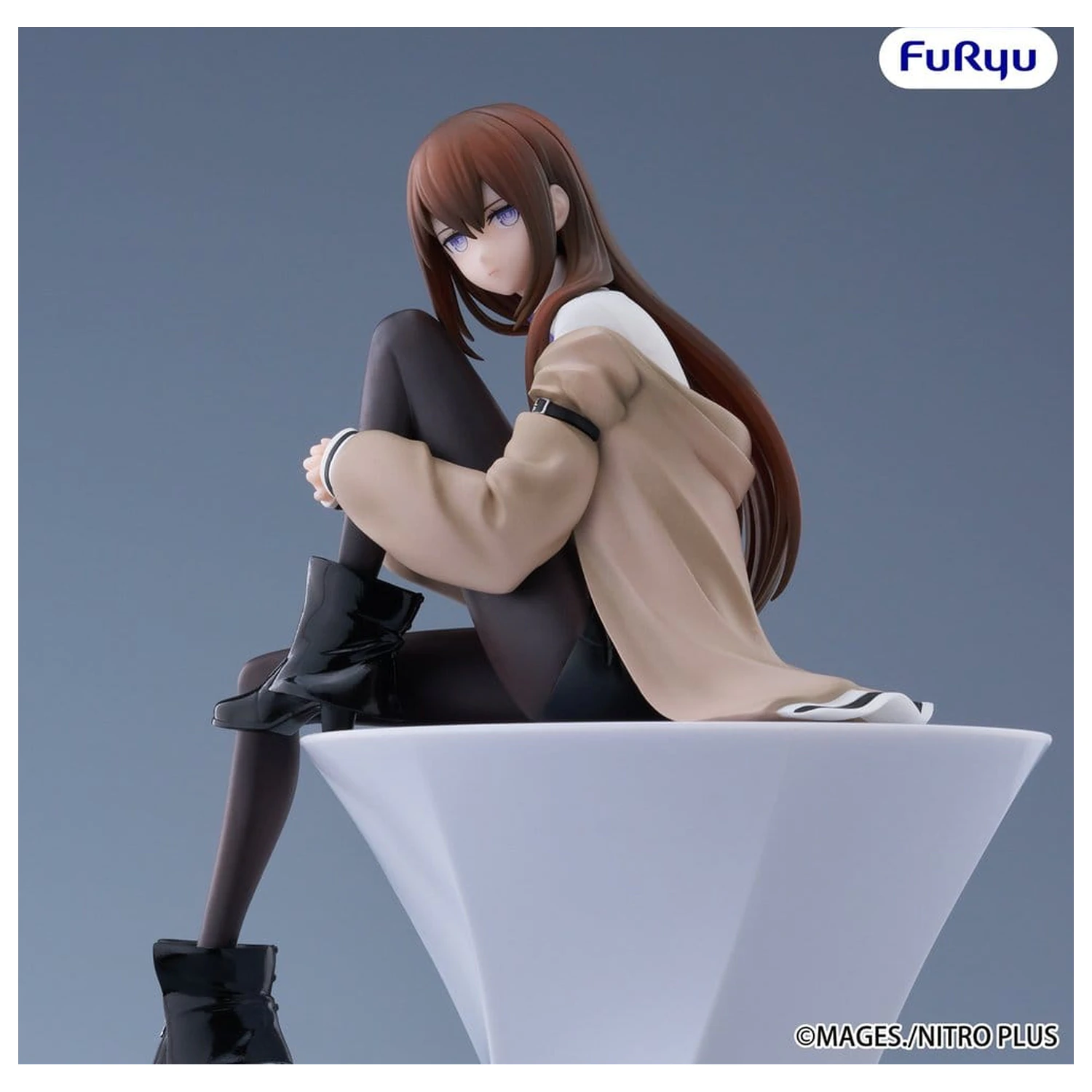 Steins Gate Noodle Stopper PVC Statue Kurisu Makise 14 cm Produktfoto
