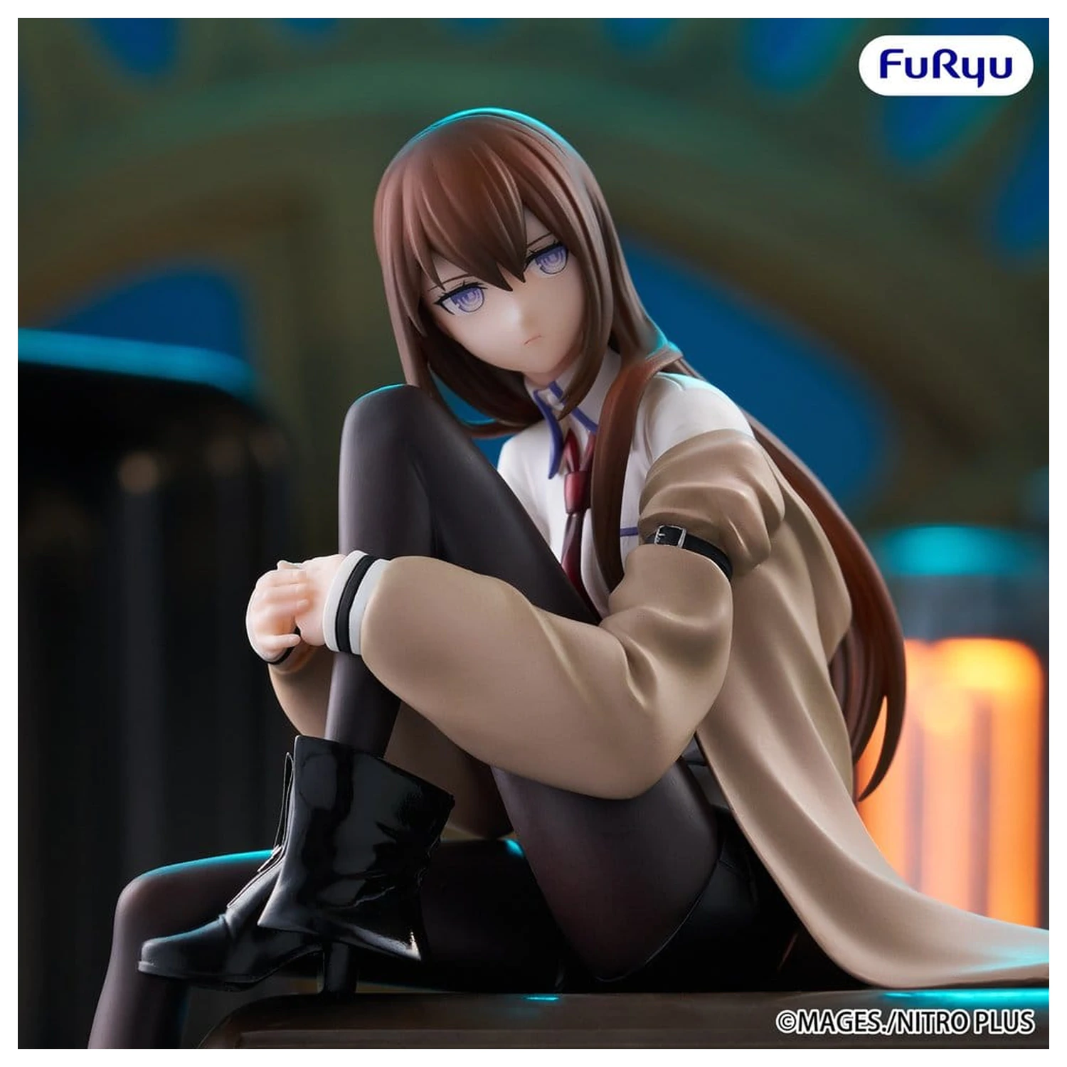 Steins Gate Noodle Stopper PVC Statue Kurisu Makise 14 cm Produktfoto